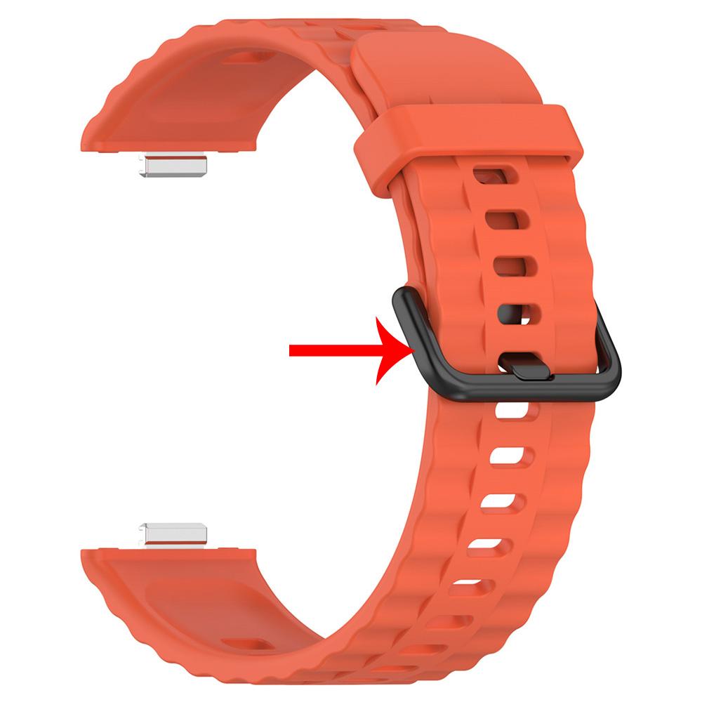 Для Huawei Watch Fit 4/4pro ремешок на запястье регулируемый браслет с черной пряжкой ремешок для часов Huawei Watch Fit 3