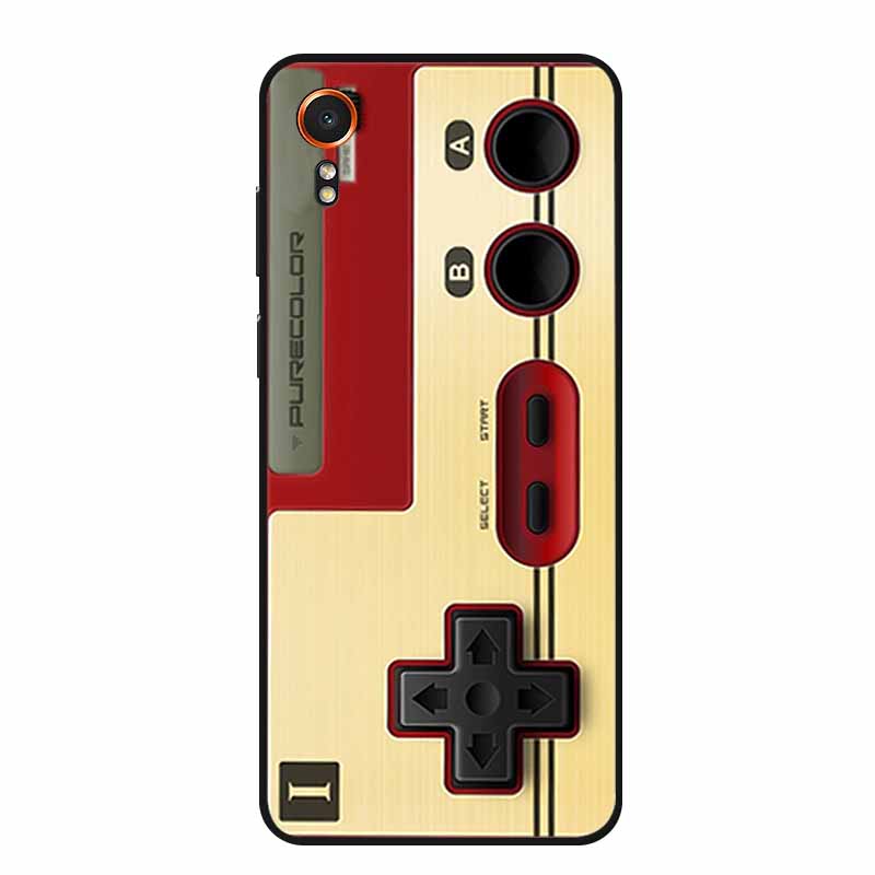 For Samsung Galaxy Xcover7 Case Black Silicone Soft Back Cover Case For Samsung Xcover 7 Phone Case Cover X Cover 7 6.6" Funda