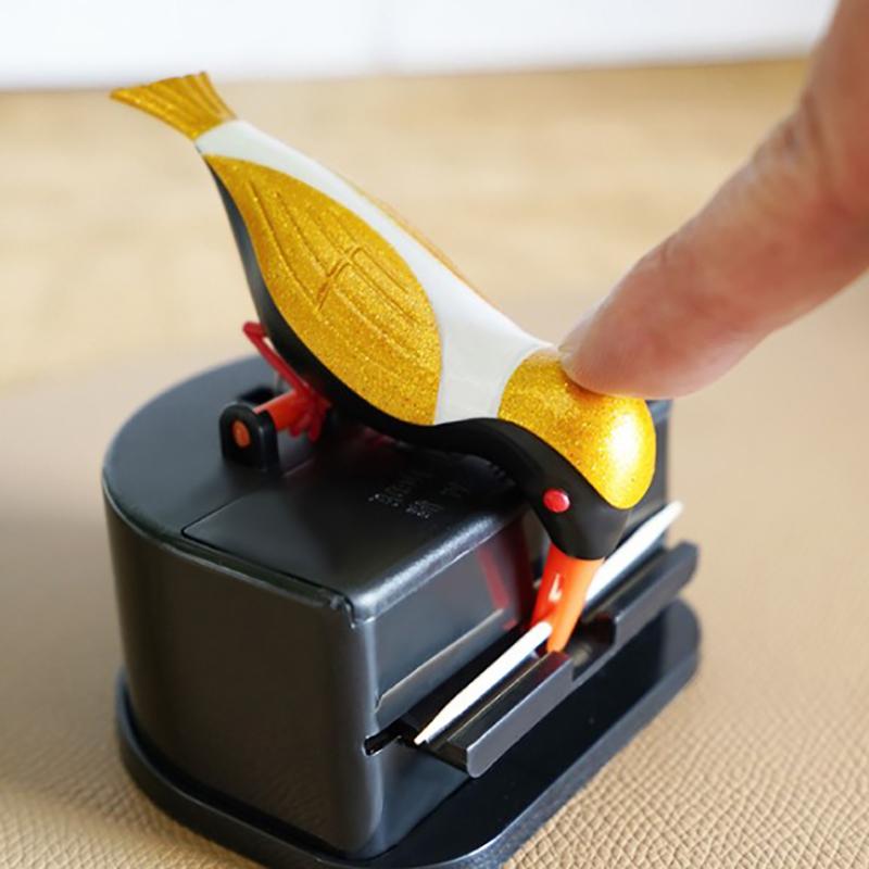 Милый диспенсер для зубочисток колибри, автоматическая коробка для зубочисток в виде птиц