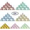 10 шт. игральных костей DND Polyhedral Dice D4 для забавной вечеринки, реквизит для настольной игры