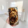 FM3 Животное Волк Тигр Лев Мягкий Чехол для Телефона для iPhone 16 15 14 13 12 Pro Max Plus Mini