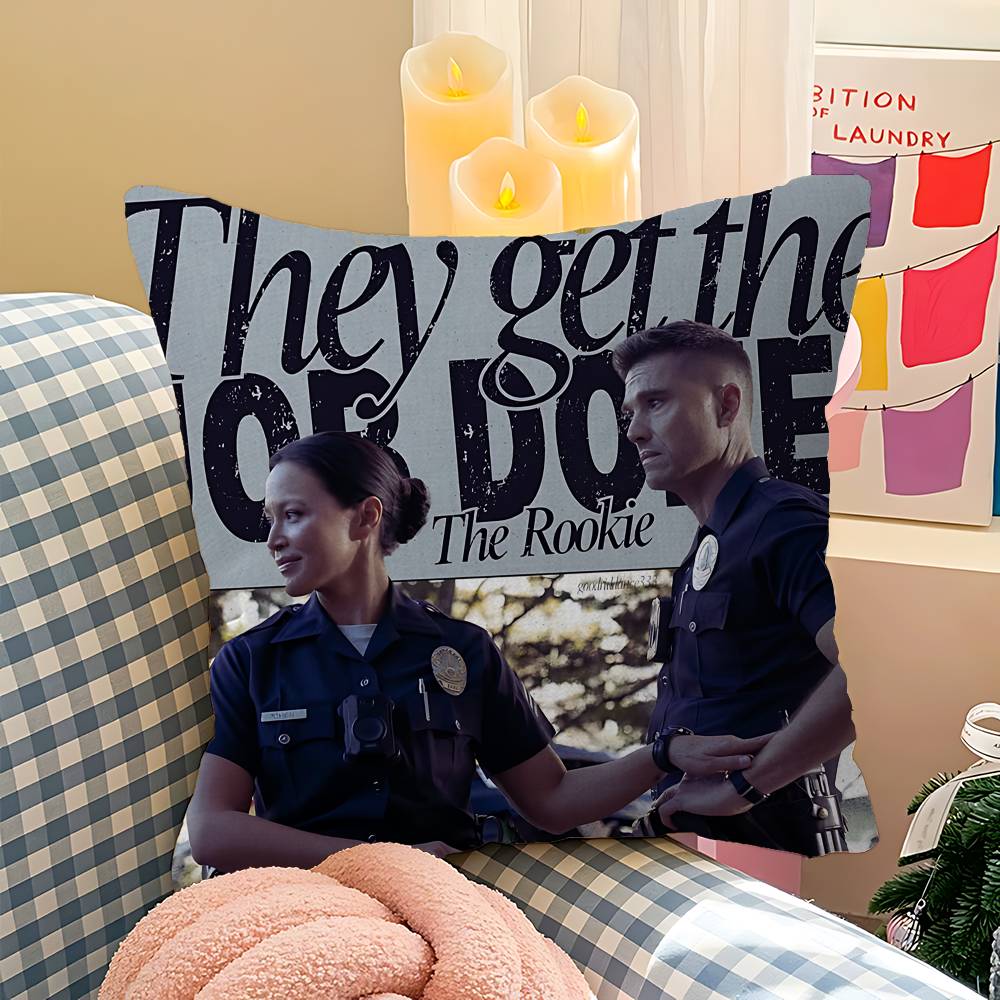 Crime Tv Seriesthe R-Rookie Personalized Pillow Cover Kids Bedroom Wild Party Decor Pillowcase Kid Birthday Shower Gift