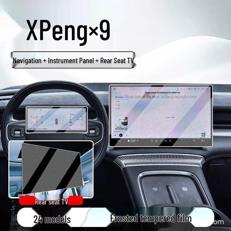 Защитная пленка для центрального экрана и навигации XPeng X9 - Автоаксессуар 24
