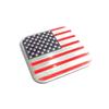 Крышка сцепного устройства прицепа, американский национальный флаг, квадратный крюк для автомобиля, грузовика, прицепа, пылезащитная заглушка, 2 дюйма, защитная крышка трубки приемника прицепного устройства
