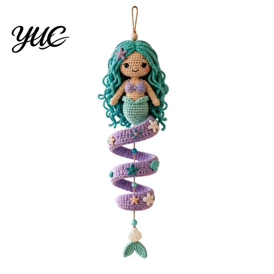 Crochet Kit for Beginners Ocean Animal Spiral Kit, Friends Ornament DIY Marine Handmade Christmas Tree Ornaments Life Themed Craft Teens Adults,