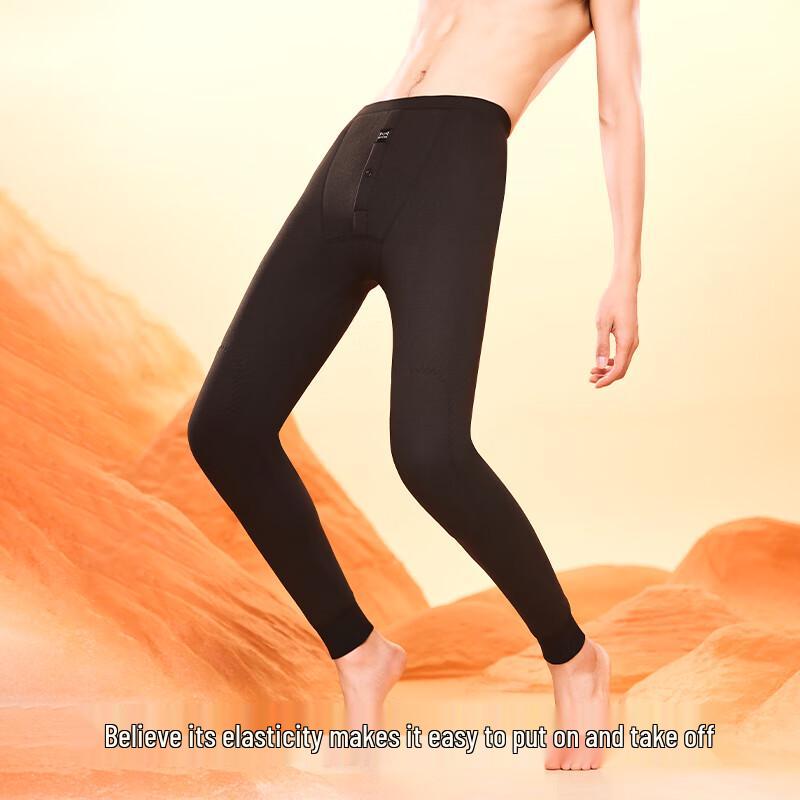 MIIOW Мужские термобрюки из смесовой шерсти и шелка