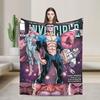 Invincible Hero Manga Blanket Coral Fleece Plush Textile Decor Multi-function Ultra-Soft Throw Blanket for Sofa Car Bedspreads