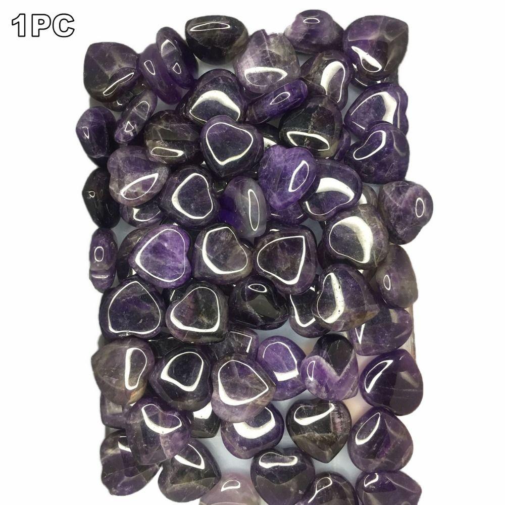 Многоцветный кулон в форме сердца из натуральных драгоценных камней, кулон в форме сердца, исцеляющий камень