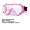 Детские очки для плавания с защитой носа, регулируемая подушка для лица для подводного плавания с маской и трубкой, противотуманные очки для плавания с широким обзором для детей