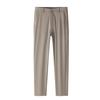 Autumn Casual Pants Men's Straight Trousers High-end Business High-elastic Ice Silk Pants Without Ironing Men's Pants