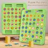1/2Pcs Kids Animal Flip Chess Game 2 Players Memory Chess Matching Board Game