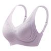 Underwear women's thin styles, large breasts, small soft support, gathering without steel ring, double breasts, anti-sagging lace,large size bra cover