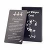 26Pcs Angel Whisper Cards English Version Fortune Telling Divination Tarot Board Game  Family Party Number Affirmation Card