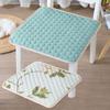 45x45cm Square Chair Cushion Anti-Slip Soft Pad Cotton Flower Printed Seat Protective Mats Portable Office Home Decoration