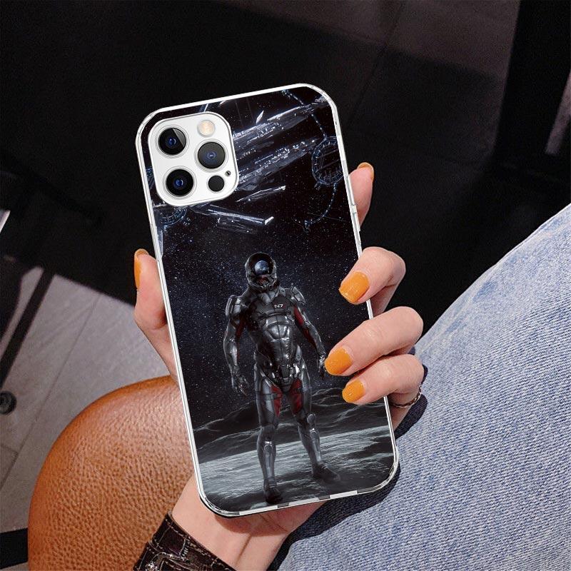 Чехол для телефона N7 Mass Effect для iPhone 17 Air 16 16E 11 12 13 Mini 14 Plus 15 Pro Max 7 8 + SE 2020 Чехол для телефона Coque