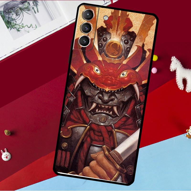 Японский Самурай Чехол Для Samsung Galaxy S26 S25 S24 S21 S22 S20 Ultra S9 S10 Plus S23 FE S25 FE Чехол Для Телефона