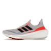 Adidas UltraBoost Light White Solar Red Кроссовки унисекс Cloud-White Core-Black HQ6351