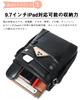 Сумка через плечо Genuine Shoulder Can Hold Inch Black Color [Morsut], кожа, мужская сумка, кожа, популярная, 9.7 iPad, повседневная, велосипедная, для поездок на работу, на открытом воздухе,