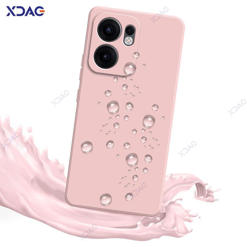 Роскошные квадратные жидкие силиконовые чехлы для OPPO Reno 13F Reno13 F 4G 5G Reno13F 6.67" 360 мягкий чехол для телефона водонепроницаемые сумки