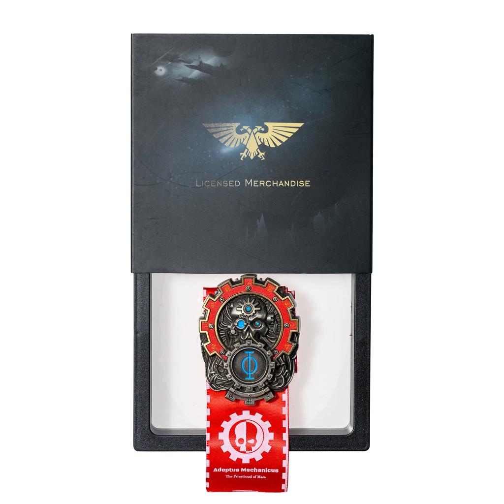 Звездная ковка Звездное литье, Брошь-аксессуар Warhammer 40K Подвеска из коллекции Боевая группа Значок Религии Механического Бога