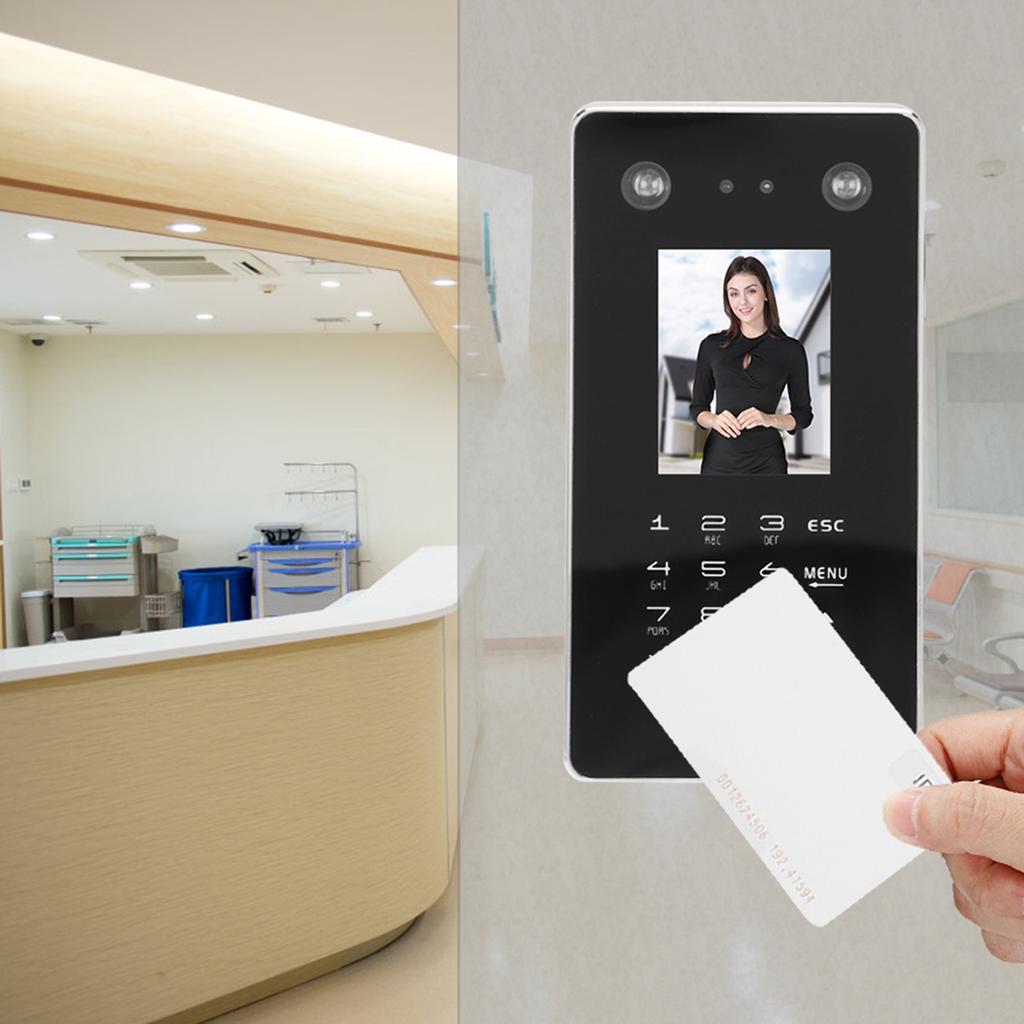 Контроль доступа, посещаемость, распознавание лиц и паролей, карта с дверным звонком 125 кГц TCP/IP