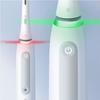 Электрическая зубная щетка ORAL-B iO4 с подключением - белая - 4 режима чистки - 1 насадка, 1 дорожный футляр