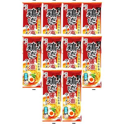 Itsuki Foods Куриный бульон с соевым соусом 82 г x 10 пакетов Рамен,