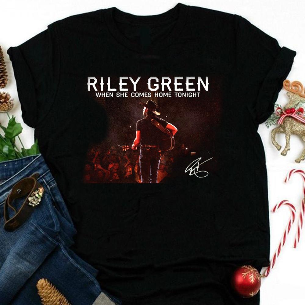 Riley GreenWhen She Comes Home Tonight Short sleeve Shirt Unisex T-Shirt