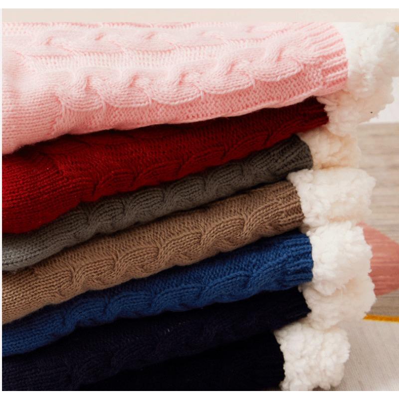 Носки-тапочки, рождественские носки, носки-ковры, женские осенне-зимние с бархатной средней трубкой