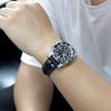 Oil Wax Genuine Leather Watch Strap 18mm-24mm Retro Rivets Bracelet Wristband Replacement Quick Release Watch Strap for Men
