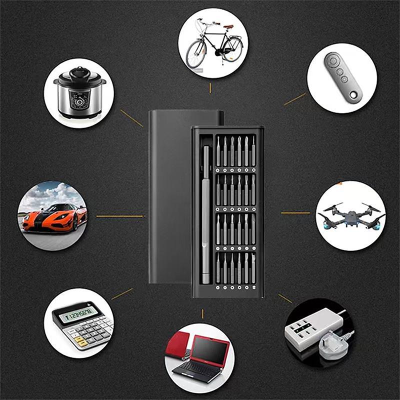 1 набор мини-инструментов 25 в 1 магнитный прецизионный набор отверток для ремонта телефонов ПК профессиональное оборудование с шестигранными битами Torx