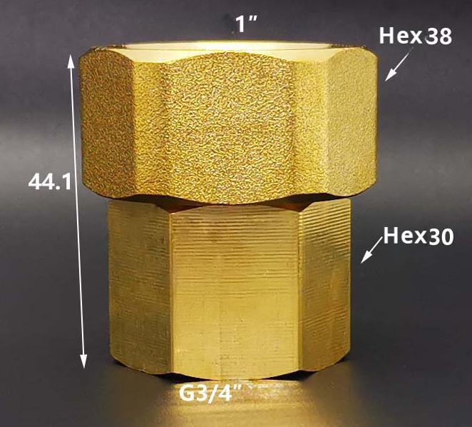 DN15 DN20 DN25 1/2" 3/4" 1" BSP Наружная Внутренняя Муфта-Переходник Угольник Латунный Сантехнический Фитинг Соединитель Дом Сад Вода