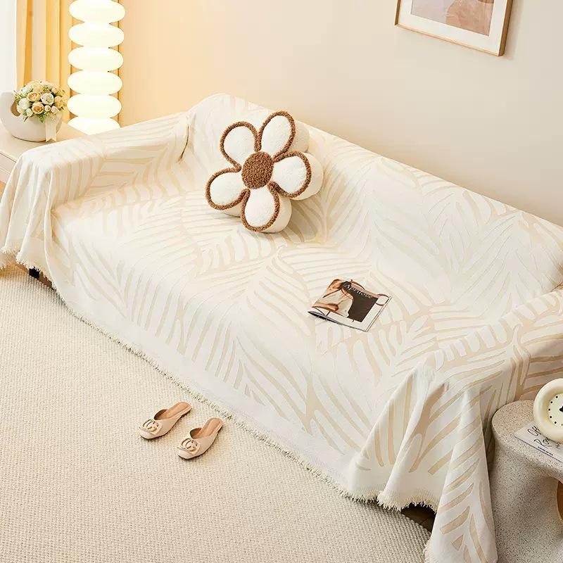 Ins Стиль кремовый чехол для дивана синельное полотенце для дивана Four Seasons универсальный чехол для дивана с защитой от царапин чехол для дивана