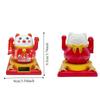 Wealth Welcoming Fortune Cat Waving Arm Car Decoration Automotive Interior Supplies  Home Decor