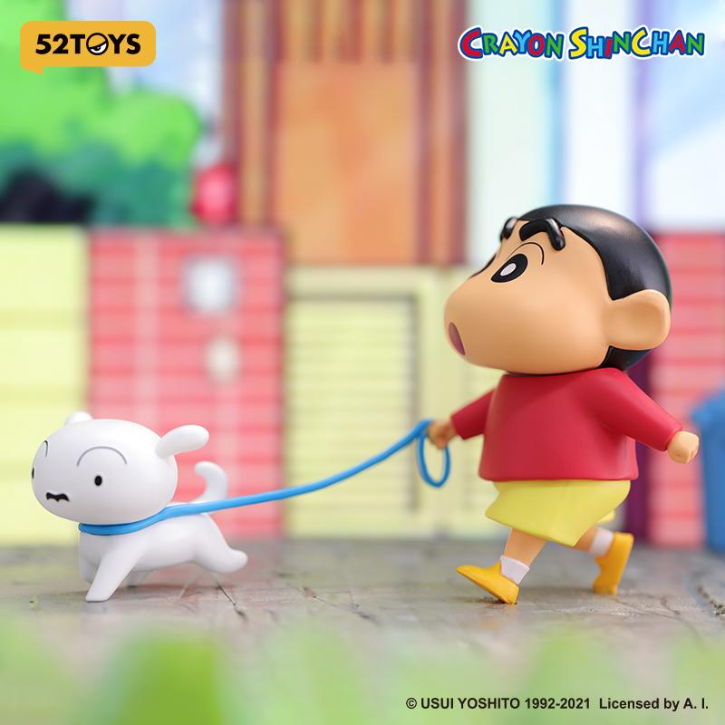 52TOYS Blind Box Crayon Shinchan Dailylife Series Mystery Anime Action Figure Anime Toy Desktop Decoration Festival Gifts