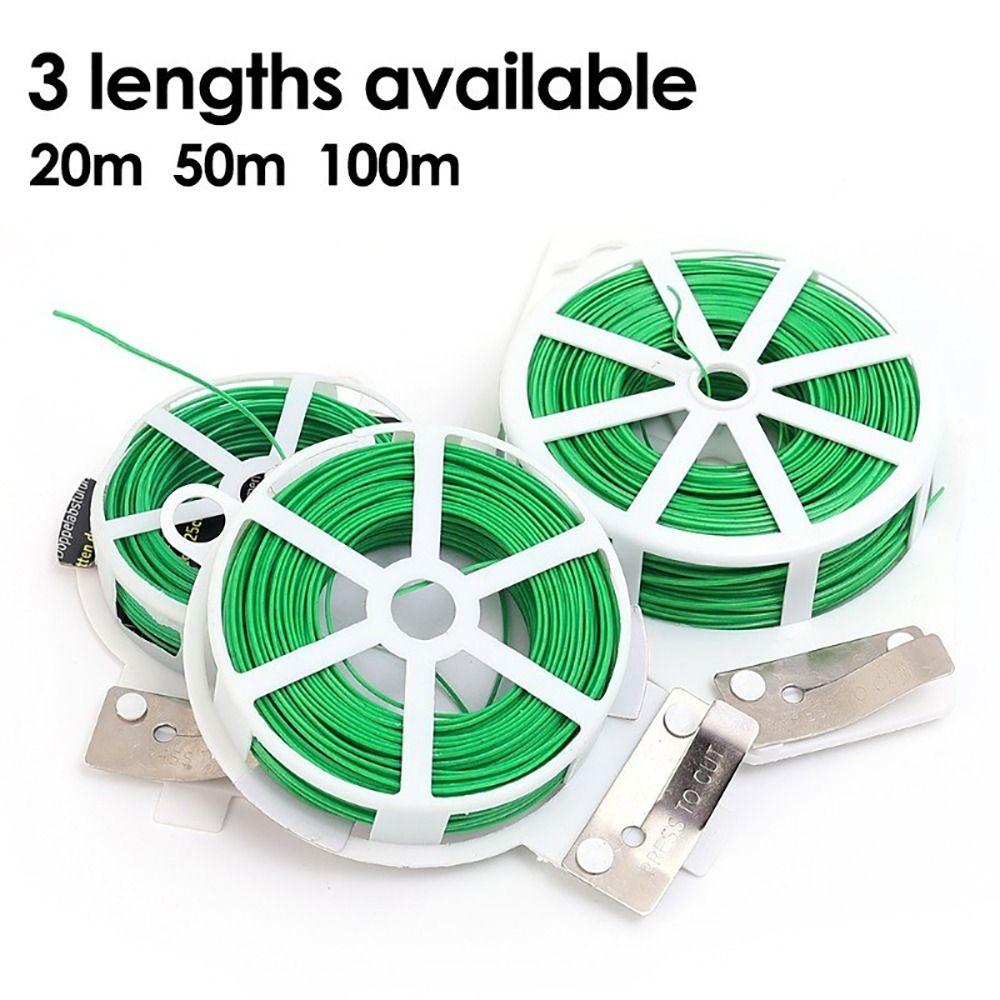 1Pcs Strapping Self-cutting Garden Twist Ties Plant Climbing Lines  For Flower Plant Vines