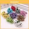 High-quality 12pcs Artificial Pearl Berry Stamen Flowers For Stunning Home Decor
