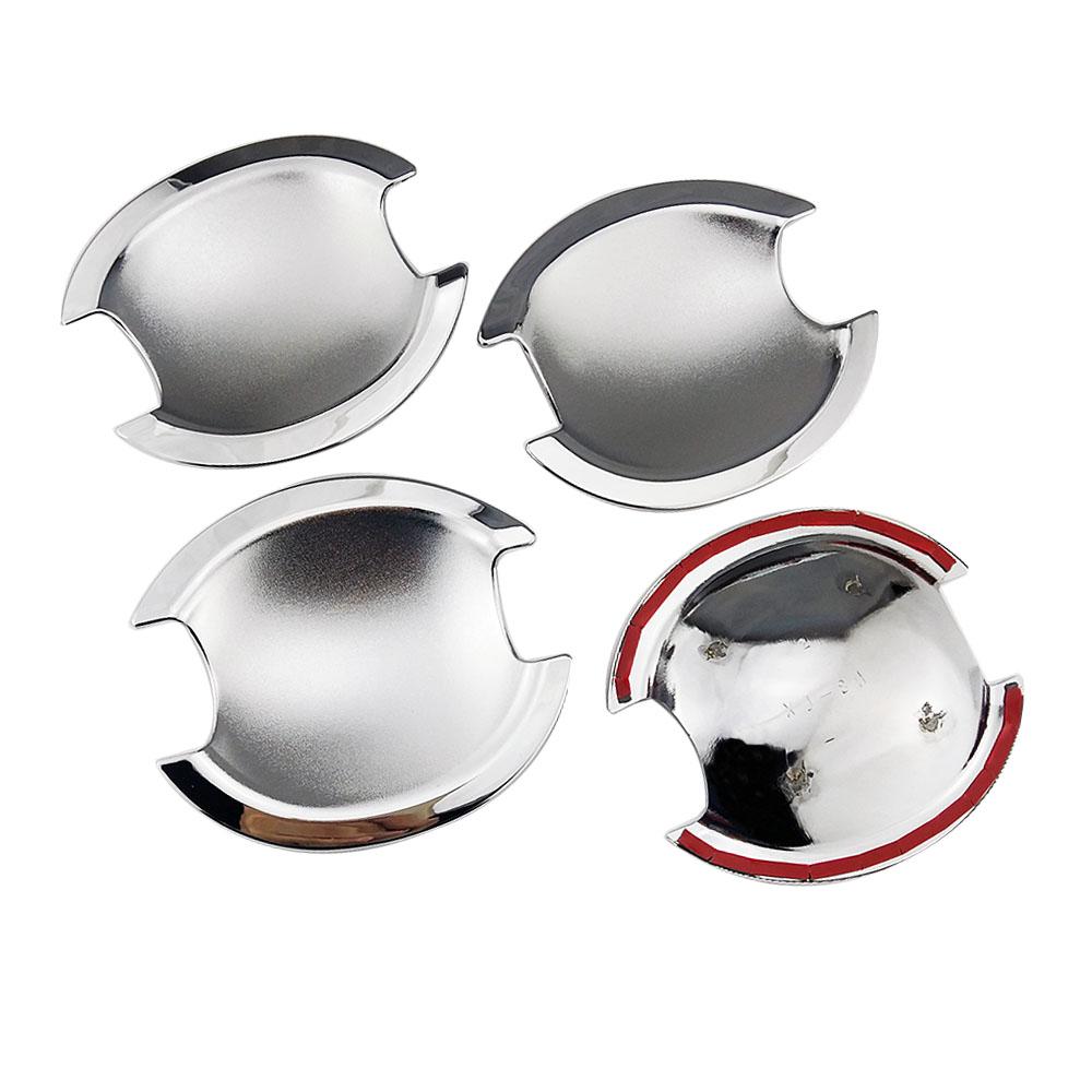 Хромированный стиль для Mitsubishi Outlander Lancer RVR ASX 2008 2016, хромированная внешняя дверная ручка, молдинг