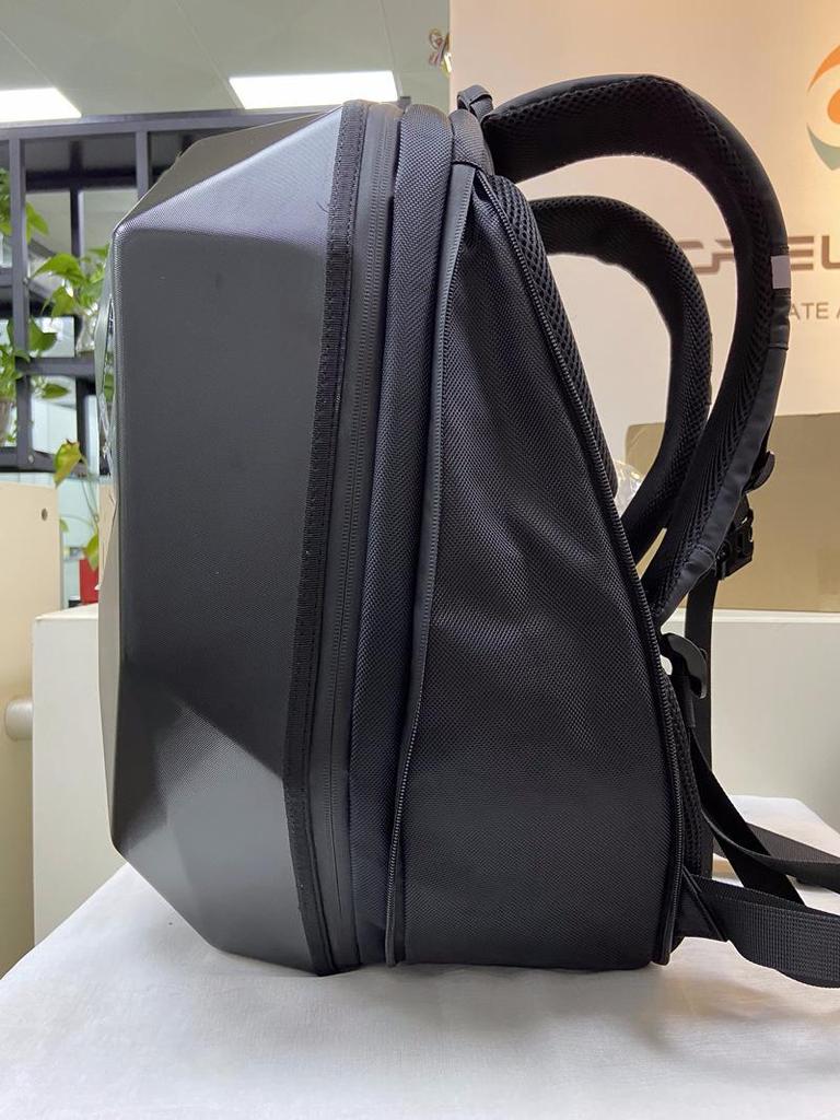 Iron Man LED Motorcycle Backpack - Customizable Riding Gear