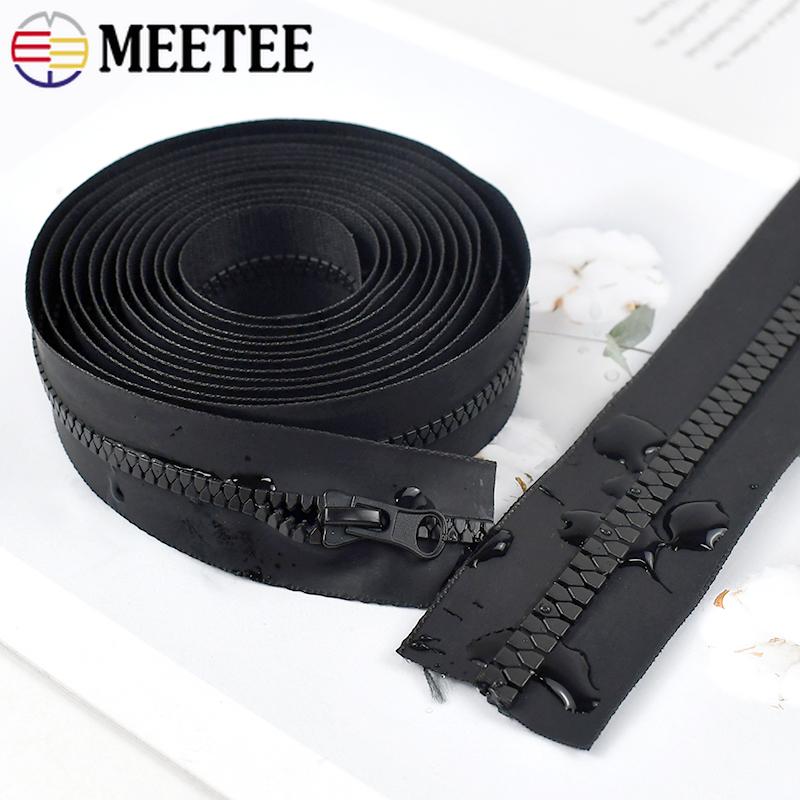 1-10 м 5# 8# Водонепроницаемая молния с пуллером Полимерные молнии для курток, обуви, дождевиков, рюкзаков, аксессуары для ремонта и замены молний