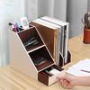 Подставка для файлов, настольная книжная полка, ящик для хранения, полка для офисных материалов, папка с ящиками