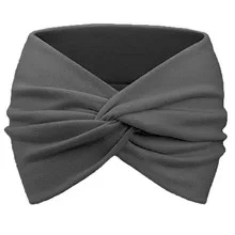 Скрученные широкие повязки на голову для женщин, очень большая спортивная повязка на голову, модные повязки для волос для йоги, аксессуары для густых волос