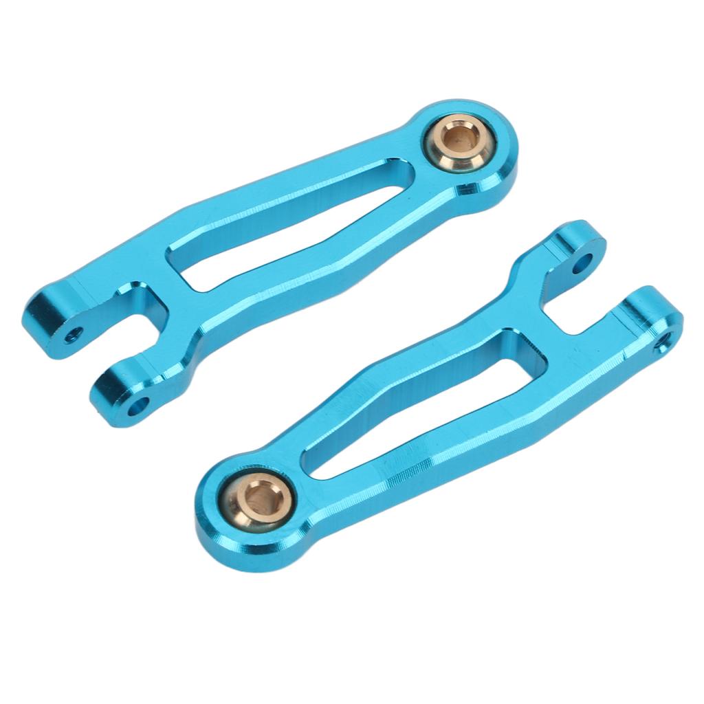 2Pcs RC Car Swing Arm Reduce Bumps High Strength RC Metal Swing Arm for SG1603 SG1604 UD1601 UD16024 1 16 RC CarBlue