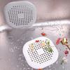 Sink Strainer with Suction Cups Anti-slip Even Mesh Smooth Water Flow Prevents Hair Clogging Non-deforming Drain Filter