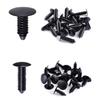 100x for Auto Plastic Fastener ClipsTrunk Screw Rivet Set Car Bumper Fender Mix