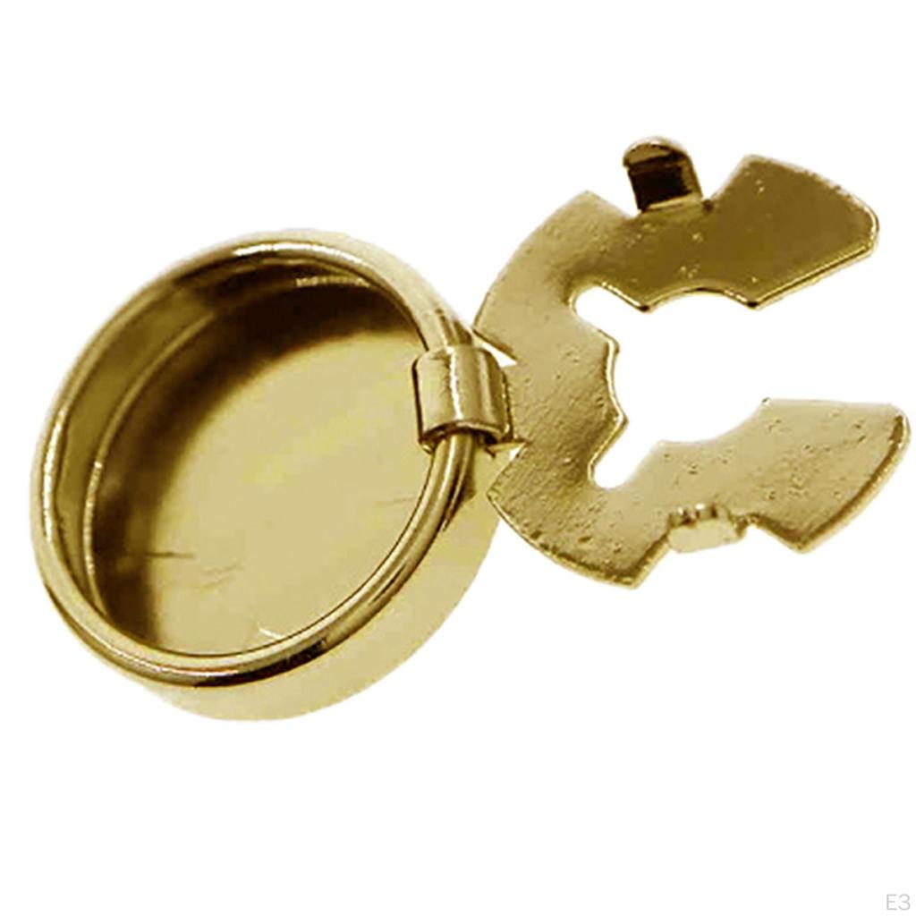 2Pcs Cufflinks for Men, Covers Shirts Round Polished Shirt Accessories