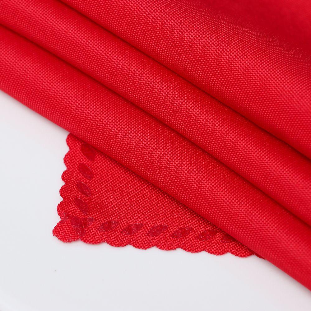 Party Supplies Washable Soft Solid Red Wedding Table Cloth Dinner Napkins Cloth Napkins