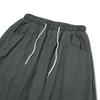 And Again Washed Cotton Wide Twill Pants (Gray)