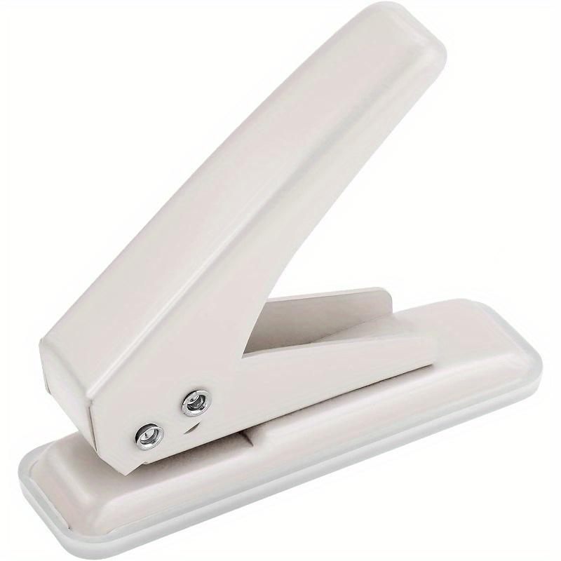 1 шт. Дырокол на одно отверстие, Дырокол на 20 листов, Сверхмощный, Дырокол 1/4, Металлический дырокол с нескользящим основанием для бумаги