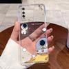 Jelly Casing For VIVO Y70S / IQOO U1 Fundas Capa Clear Silicone Soft TPU Back Cover Cute Cat Rabbit Heart Protective Case Coque